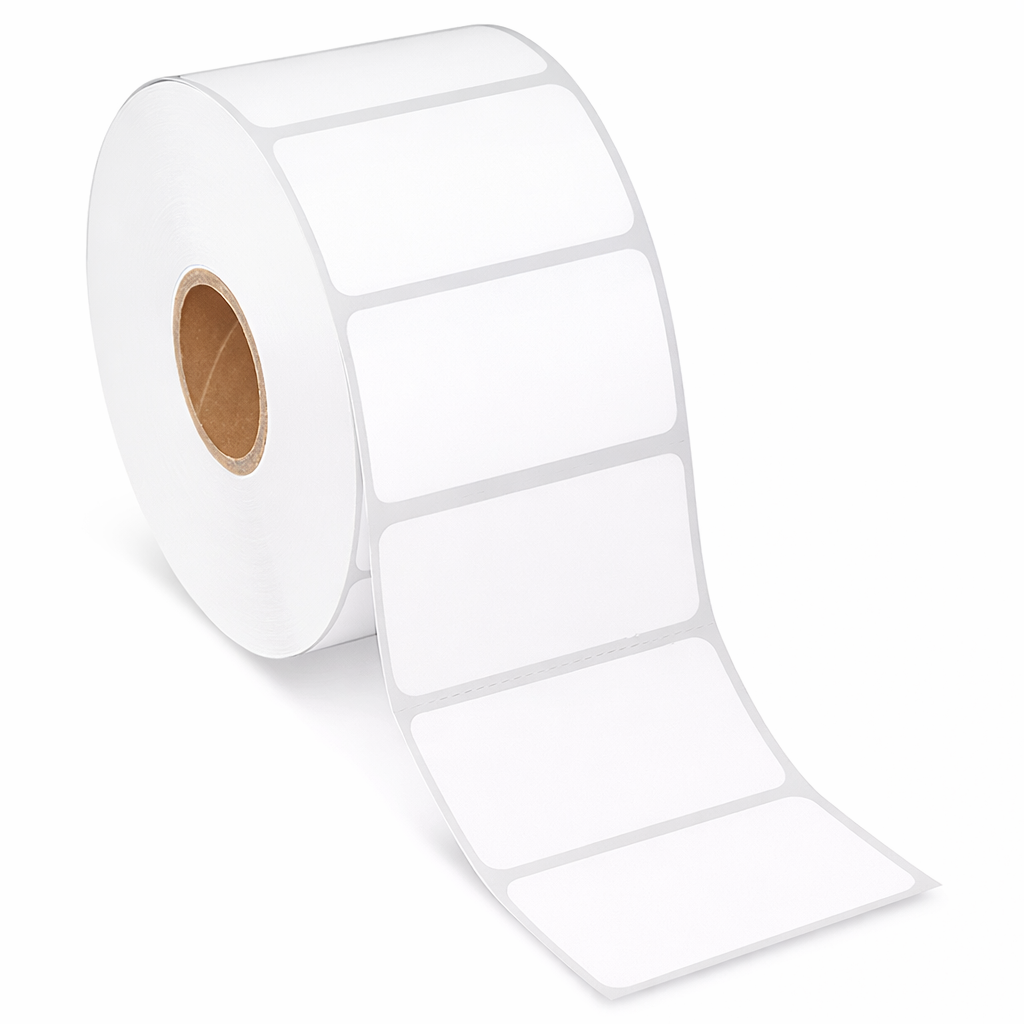 Thermal Transfer Gloss Polyester 1" Core Labels