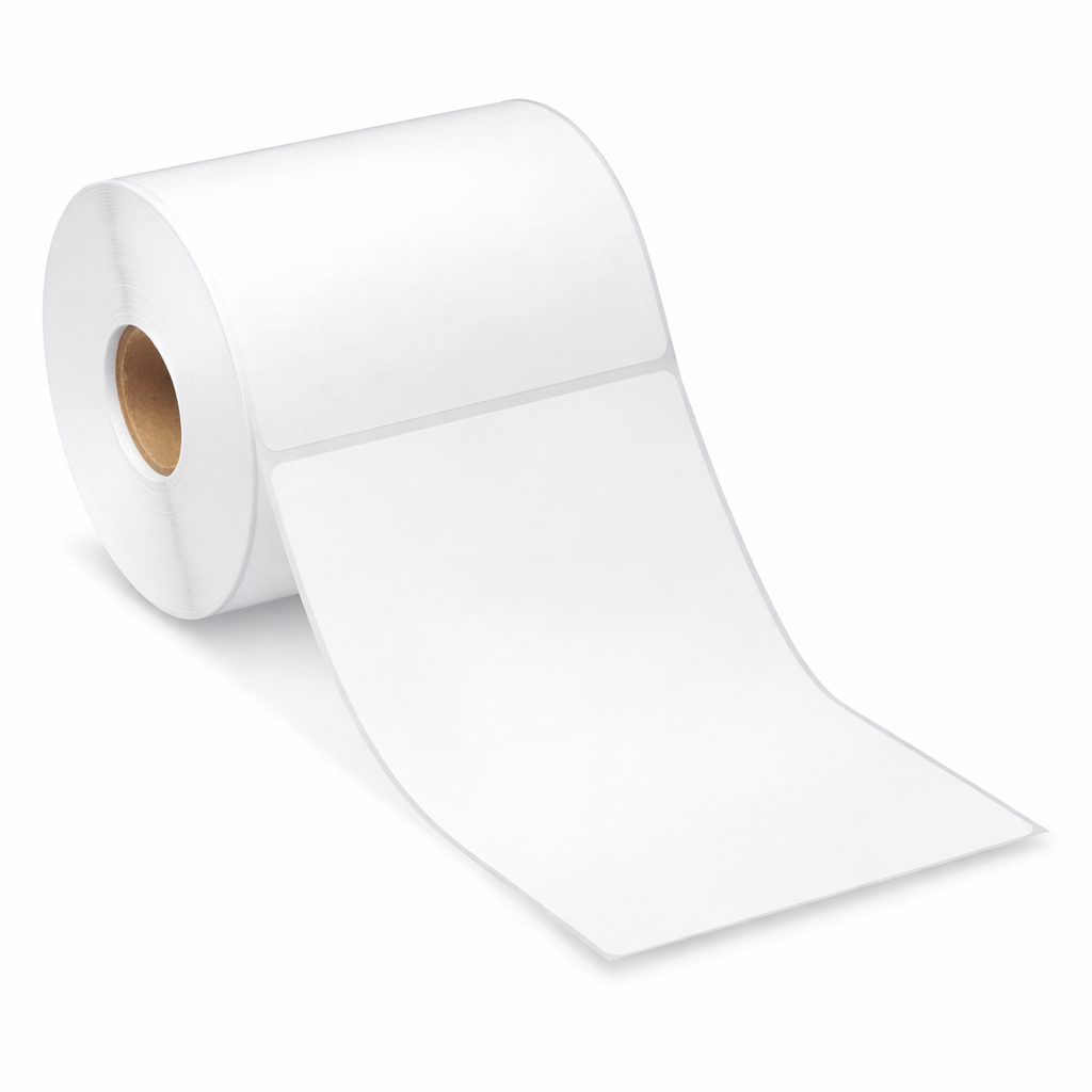 Thermal Transfer Gloss Polyester 1" Core Labels